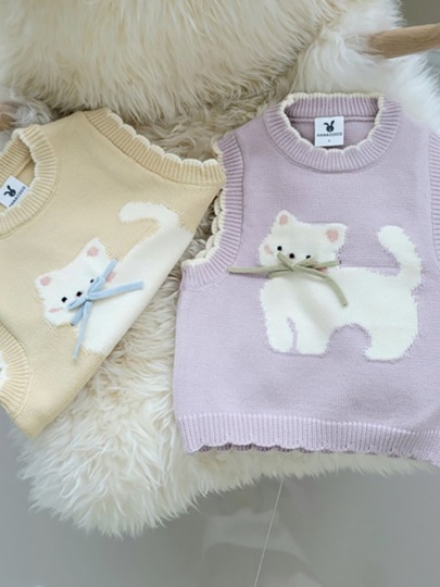 Ribbon Cat Vest