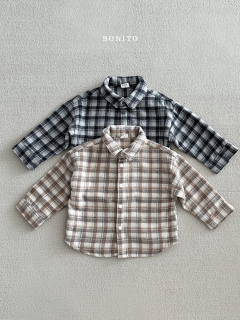 Wool Check Shirt