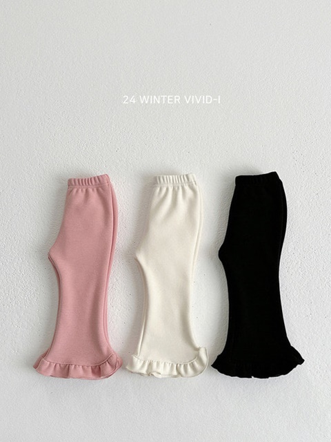 Mink Frill Bootcut Pants