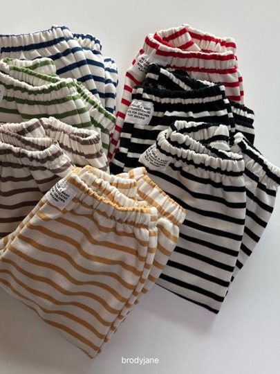 Fleece Stripe Jogger Pants
