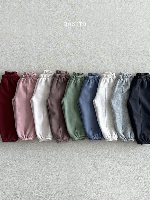Fleece Strap Jogger Pants