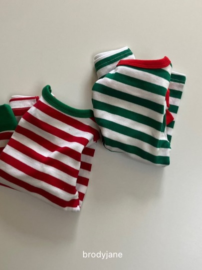 Christmas Stripe Pajamas