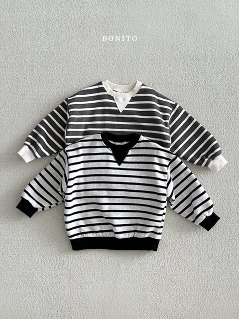 Simple Striped Sweatshirts
