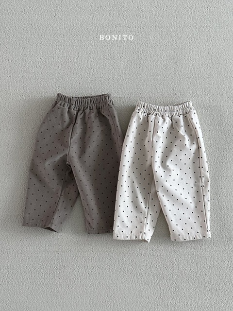 Dot Corduroy Pants