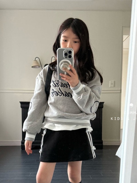Heart Embroidery Sweatshirts