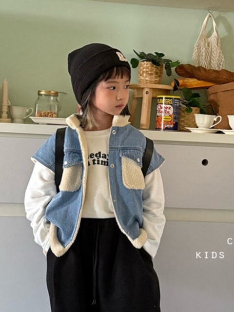 Denim Winter Vest
