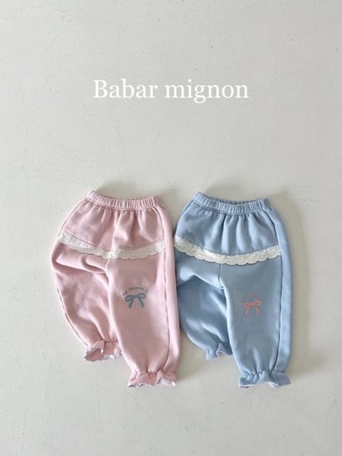 Lace Jogger Pants