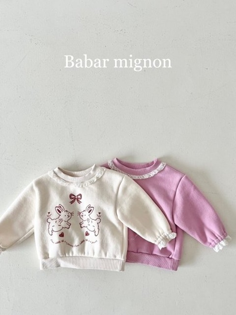 Rabbit Lace Sweatshirts