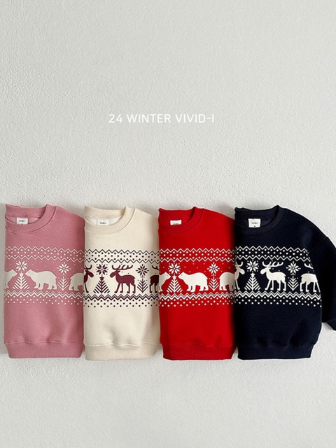 Nordic Pattern Sweatshirts