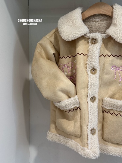 Ribbon Butter Mustang Jacket