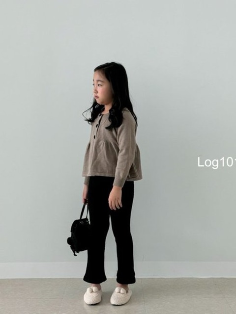 Wave Knit Bootcut Pants