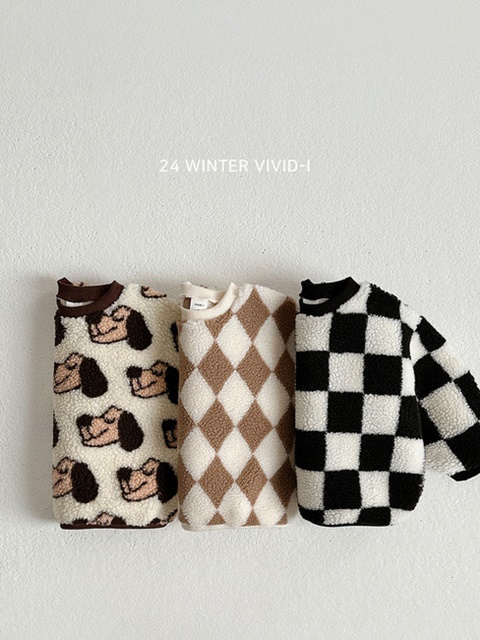 Pattern Fleece Sweatshirts