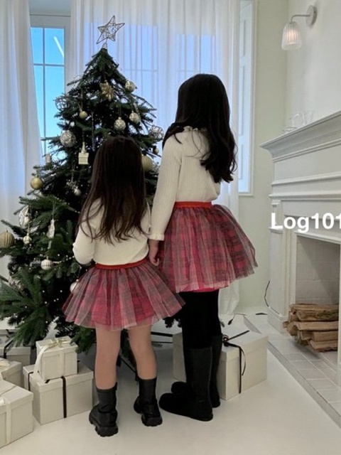 Log Check Sha Skirt