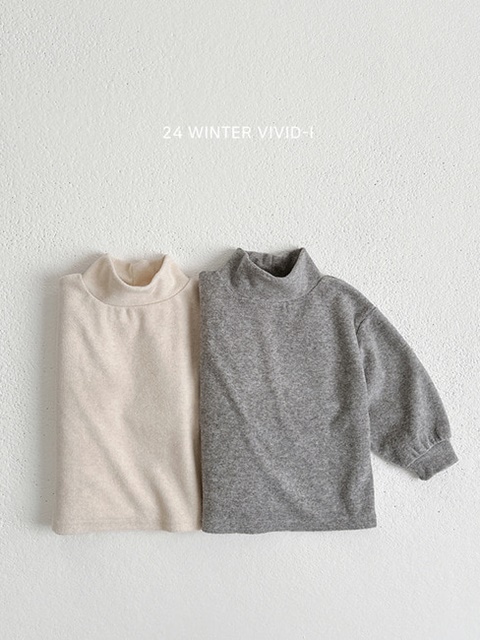 Loose Fit Turtleneck Tee