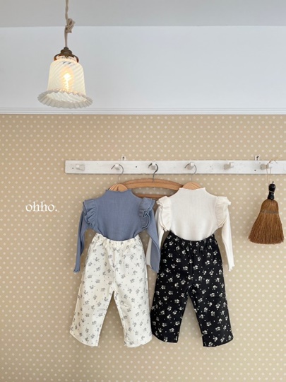 Jenny Fleece Floral Pants