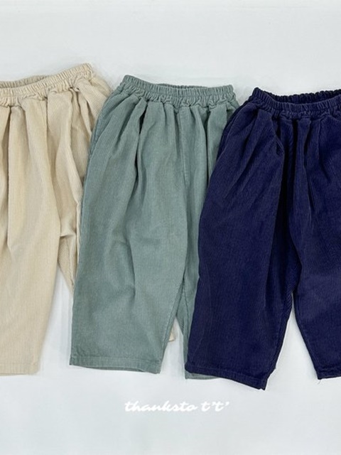 Fleece Corduroy Pants