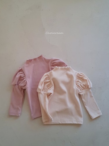 Puff Half Neck Tee
