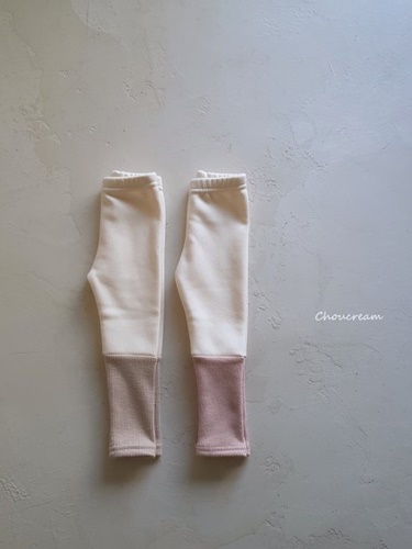 Rib Colored Mink Leggings