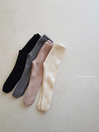 Rib Winter Foot Leggings