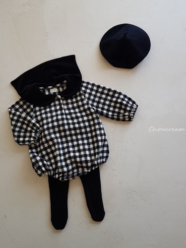Check Sailor Bodysuit