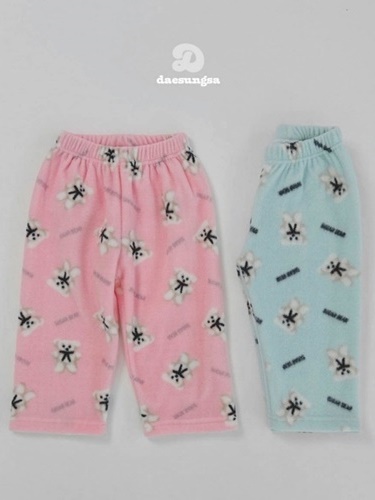 Bear Fleece Sleeping Pants