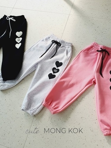 Heart Three Pants