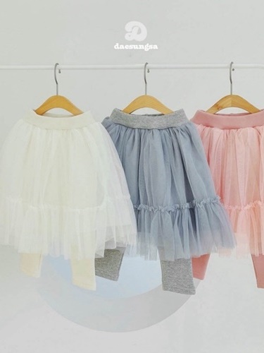 Fleece Tutu Skirt Leggings