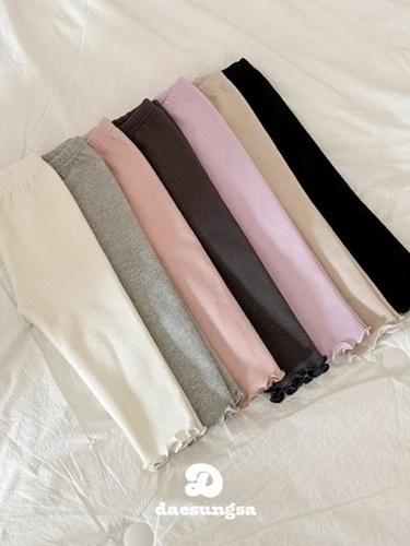 Fleece Rib Wave Leggings