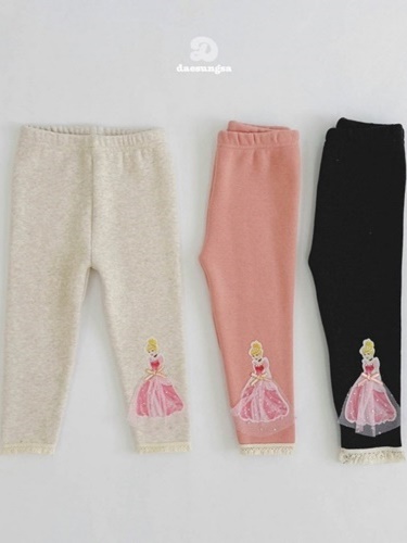 Fleece Princess Leggings