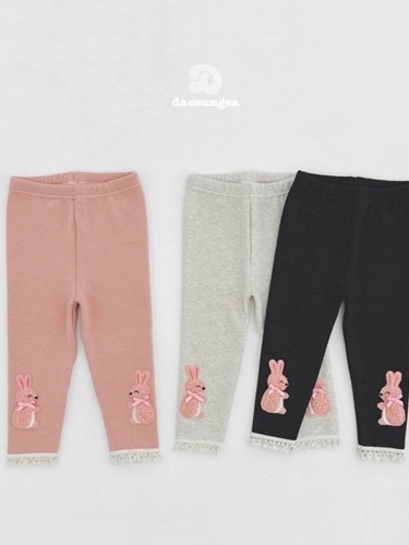 Fleece Mink Rabbit Leggings
