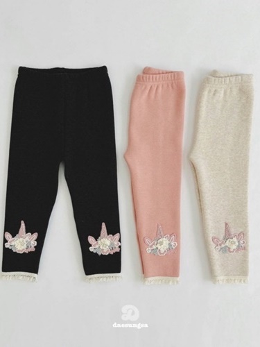 Fleece Unicorn Leggings