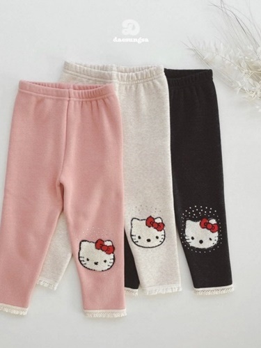 Fleece Kitty Leggings