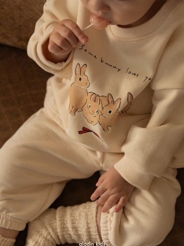 Rabbit Ribbon Sweatshirts