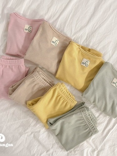 Peach Warm Stripe Easywear