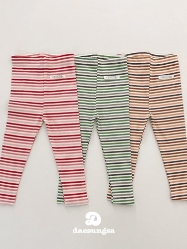 Label Stripe Leggings