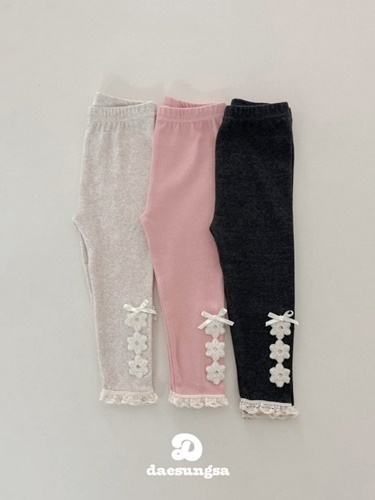 Toile Ribbon Leggings