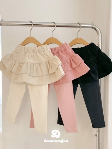 Corduroy Cancan Skirt Leggings
