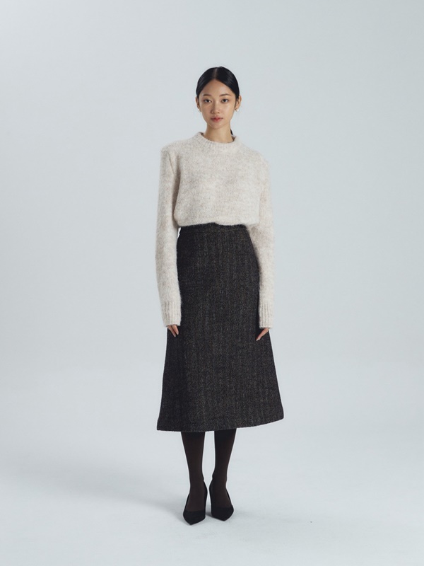 Herringbone Skirt