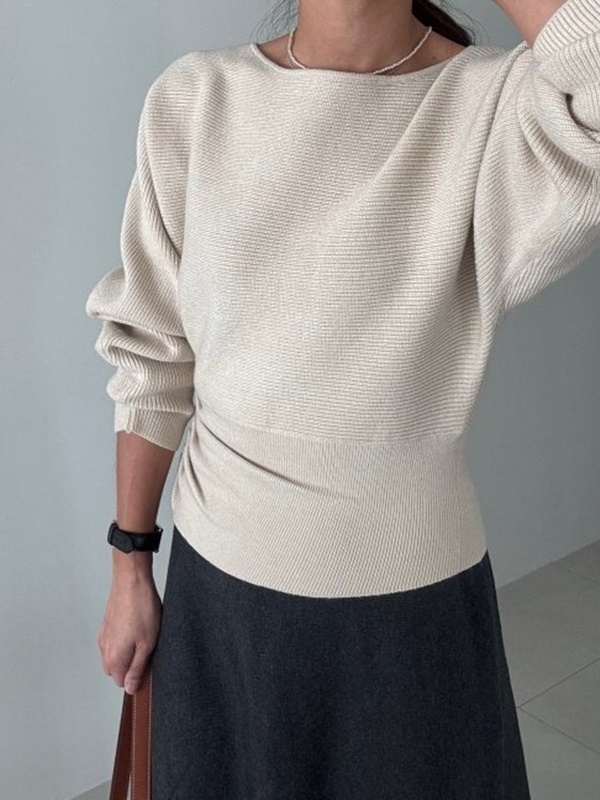 Button Line Knit Top