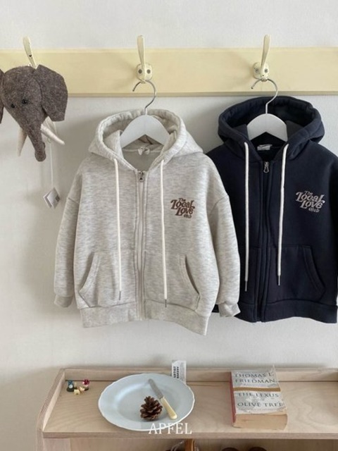 L Hooded Zip-up Jacket