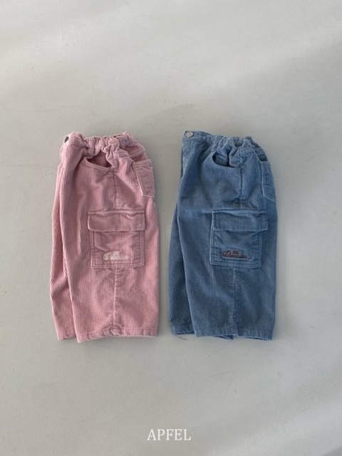 Pocket Corduroy Pants