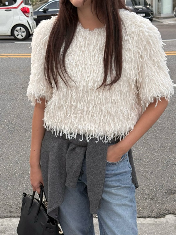 Fluffy Blouse