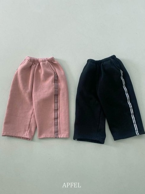 Black Pink Pants