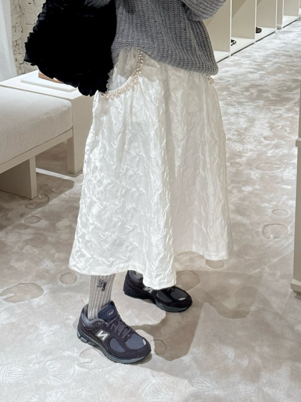 Pearl Jacquard Skirt