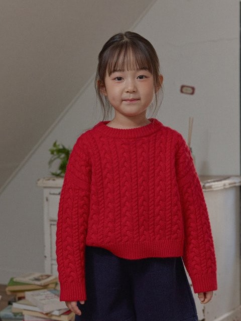 Peach Knit