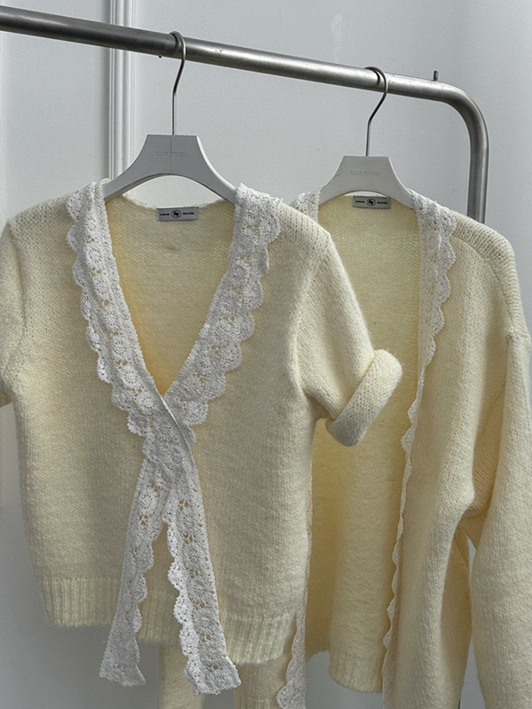 Crochet Top Cardigan Set