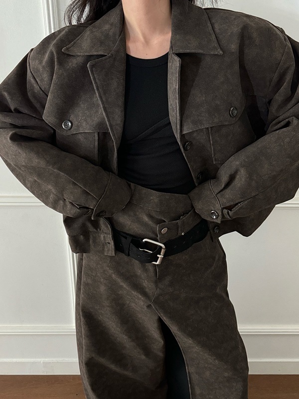 Suede Western Jumper