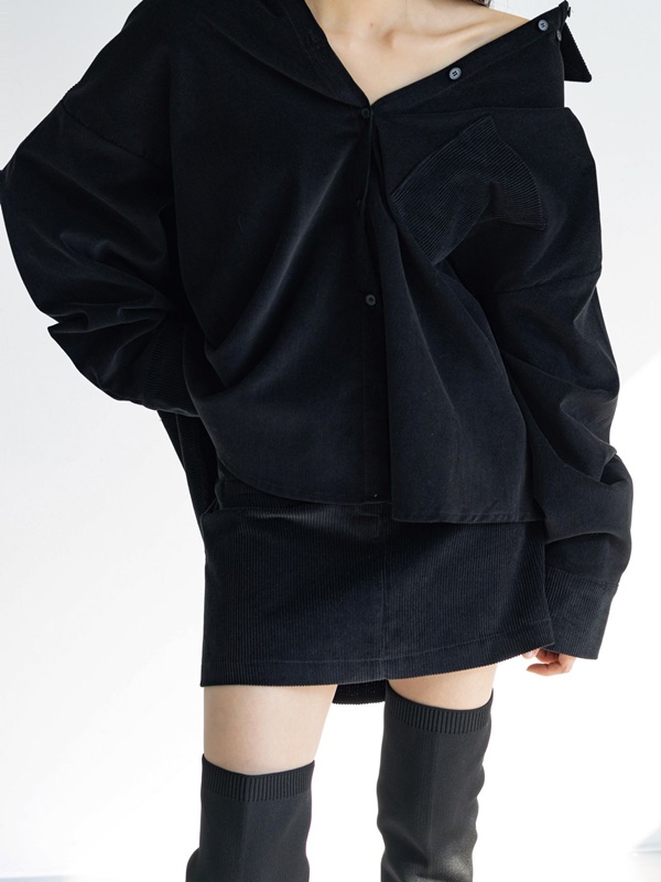 Oversized Corduroy Shirt