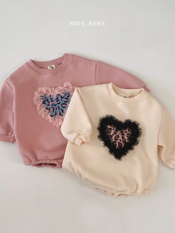 Heart Leopard Bodysuit