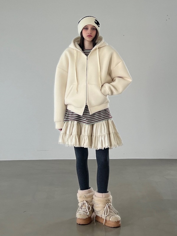 Rooking Hood Zip-up Jacket